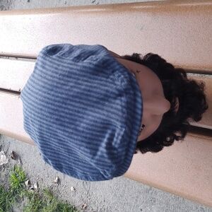 Levi's Stripped Flat Newspaper Boy Hat S-M